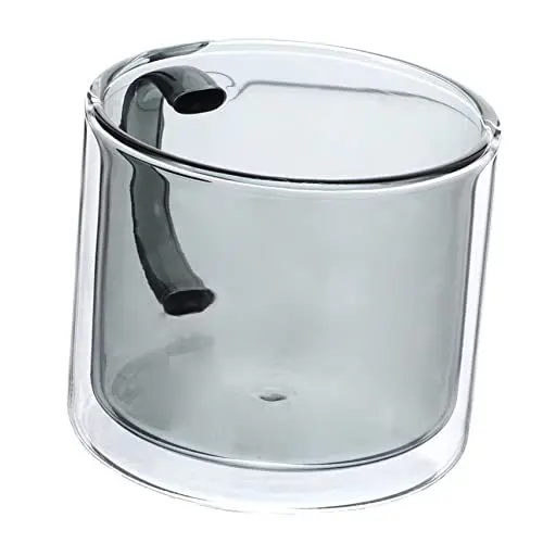Produktbild: Cabilock Doppelwandiger Isolierbecher Aus Glas – Kaffeebecher Für Getränke – Auslaufsicherer Deckel – Perfekt Für Zuhause Büro Reisen