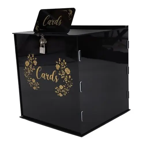 Produktbild: Cabilock Robuster Party-kartenhalter Aus Acryl Für Hochzeiten Dekorative Box Für Karten Und Geld