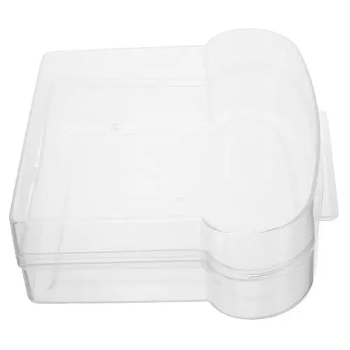 Produktbild: Cabilock Kasten Toast-Sandwich-Box Sandwich-Halter Toastbewahrer Brotaufbewahrer Lunchbehälter Snackbehälter sandwich box sandwichbox kleine Behälter mit Deckel Brotbehälter für draußen pp