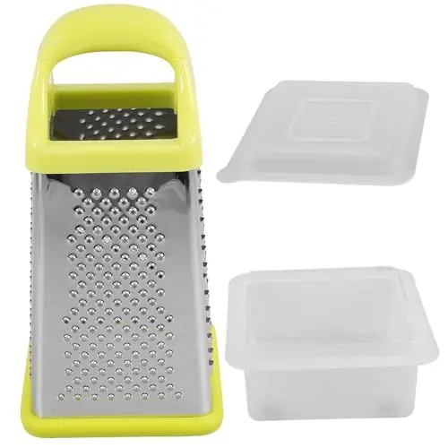 Produktbild: Cabilock Box Reibe Lagerung 4-seitige Edelstahl Gemüse Obst Slicer Küche Werkzeug