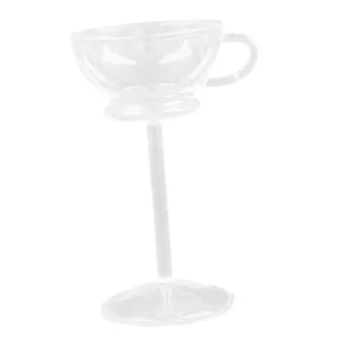 Produktbild: Cabilock Kelchbecher Mit Griff Glas Weinkelch Für Partys Dekorative Becher Für Bar 140 Ml