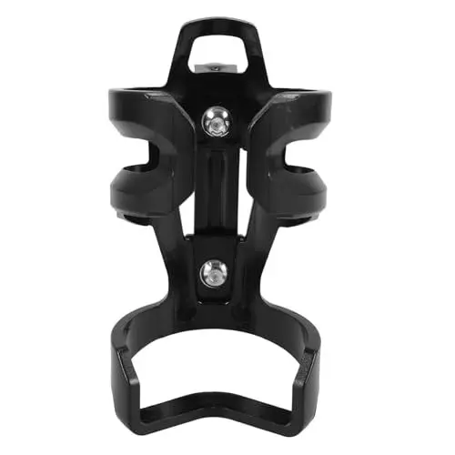 Produktbild: Cabilock Kettle Stand Riding Cup Holder Für Motorrad Verstellbarer Wasserflaschenhalter Für Fahrrad Wasserflasche Fahrrad Carbon Fahrrad Getränkehalter Lenker High Cycling Schwarze