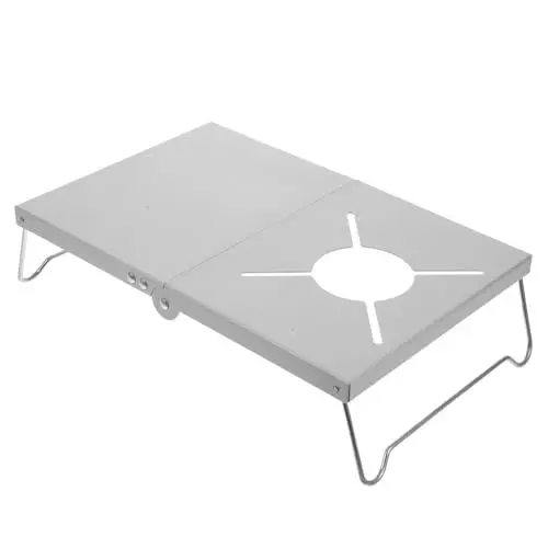 Produktbild: Cabilock Klappbarer Campingtisch Camping-kochtisch Tragbarer Outdoor-Edelstahl Stabile Campingmöbel
