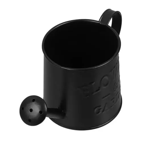 Produktbild: Cabilock Kreativer Wasserkocher Gießkanne Aus Metall Garten Gießkanne Pflanzenvasenschmuck Gießkessel Nützliche Gießkanne Bewässerungstopf Für Den Außenbereich Black Eisen
