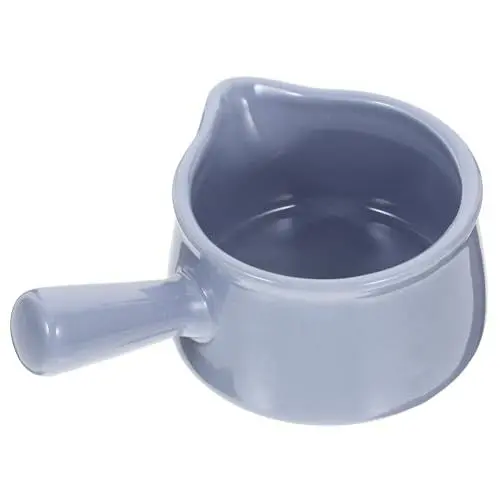 Produktbild: Cabilock Krüge Für Kaffeesirup Sauciere Aus Porzellan Soßen-servierschüssel Milchaufschäumkännchen Kaffee-honig-krug Sirupglas-server Kleine Sauciere Snacks Mini Keramik Saucenschüssel