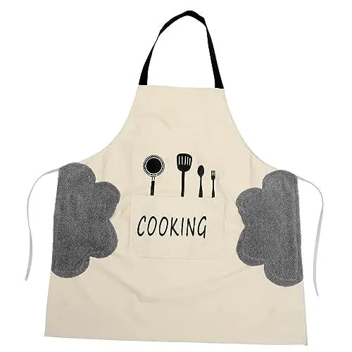 Produktbild: Cabilock Lustige Küchenschürze Für Frauen Kochschürze Mit Taschen Wiederverwendbar Zum Backen in Der Küche