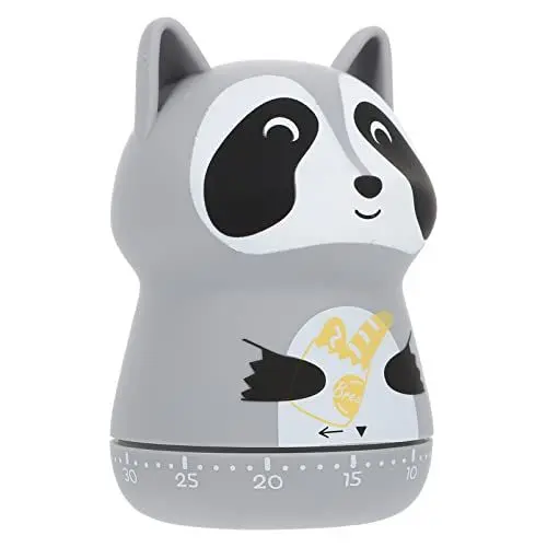 Produktbild: Cabilock Küchenuhr Timer 2 Stücke Küchentimer Eieruhren Waschb?r Kinder Countdown Timer Küche Wecker Zeitmesser Kurzzeitwecker Lustige Eieruhr für Erwachsene M? Kurzzeitwecker Küche Lustig