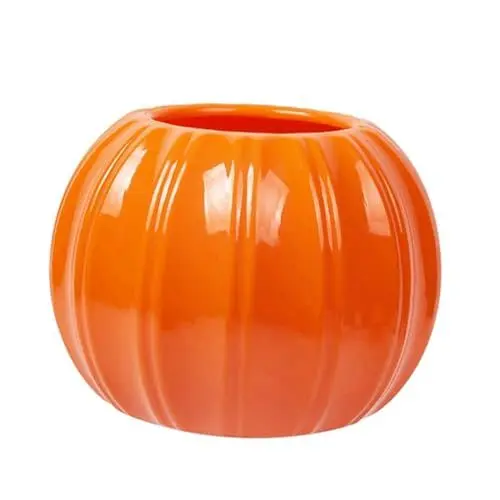 Produktbild: Cabilock Kürbis-pflanzvase Keramik Halloween- Elegantes Bürodekor Frischer Blumentopf