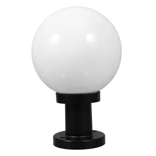 Produktbild: Cabilock Lampenschirm Lichtsauna Kugellampe -mastleuchte Monteur- Austausch Des Lampengehäuses Lampenabdeckungen Runder -beleuchtungssatz Für Außenlichtmast Acryl