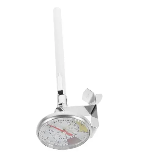 Produktbild: Cabilock Espressomaschinen Essential Aufschäumthermometer Für Kaffee Cappuccino Clip-on Thermometer Für Latte Art