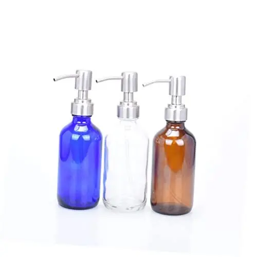 Produktbild: Cabilock Leerer Shampoo Behälter Duschflaschen Pumpbehälter Durchsichtiger Reisebehälter Leerer Shampoo Spender Handseife Cremes Reise Shampoo Flaschen Reise Seifenbehälter Spray