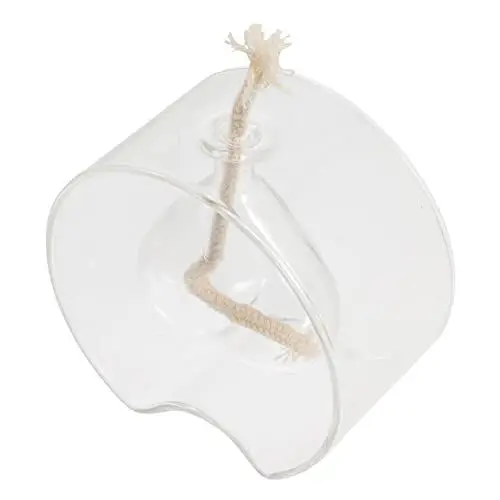 Produktbild: Cabilock Hochzeitsöl-Lampe Herzdesign Transparente Glas-kerzenlampe Für Tischdekoration Kreative Wohnraumdekoration Hochzeitsgeschenk Und Hauswarming-