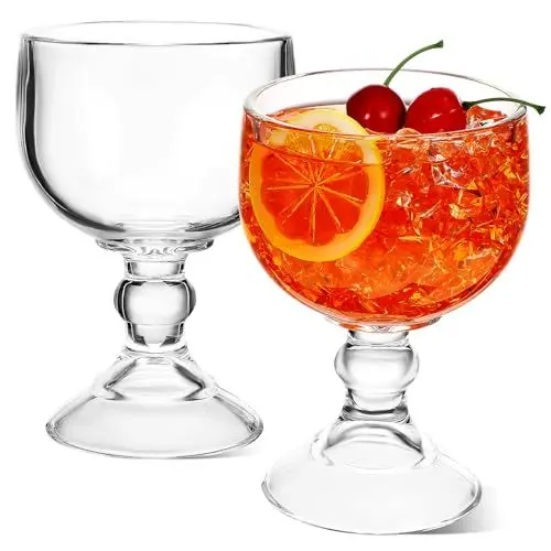 Produktbild: Cabilock Margarita-gläser 2er-set Weinkelche Sicheres Glasmaterial Für Hochzeitsfeiern Und Veranstaltungen
