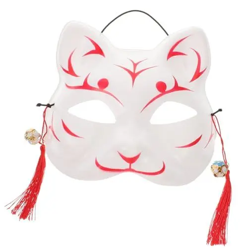 Produktbild: Cabilock Masken Für -bälle Maskeradenkostüm Katzenmaske Halbe Katze Cosplay-partymaske Animation Mode Katze Mit Halbem Gesicht Partykatze Fotografie-requisiten Voll Kleidung Abschlussball
