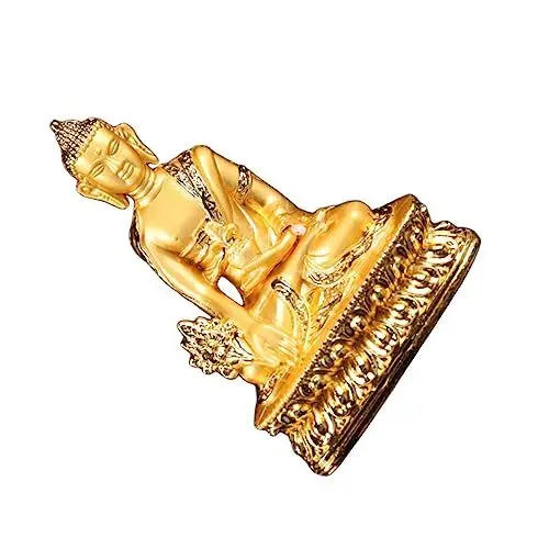 Produktbild: Cabilock Medicine Buddha Statue Dekoration Buddha Figur für Tisch Büro Stilvolle Buddhistische Verzierung aus Hochwertigem Material Langlebig und Einzigartig für Freunde und Familie