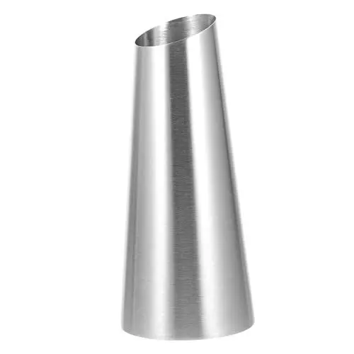 Produktbild: Cabilock Metallvase aus Tischvase für Blumenarrangements Rustikale Deko für Wohnzimmer und Garten Schlichte und Stilvolle Blumenvase für Kunstblumen Silber
