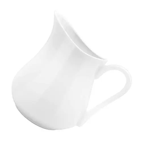 Produktbild: Cabilock Home Kitchen Keramikkrug 250ml Griff Zum Aufschäumen Von Milchkännchen