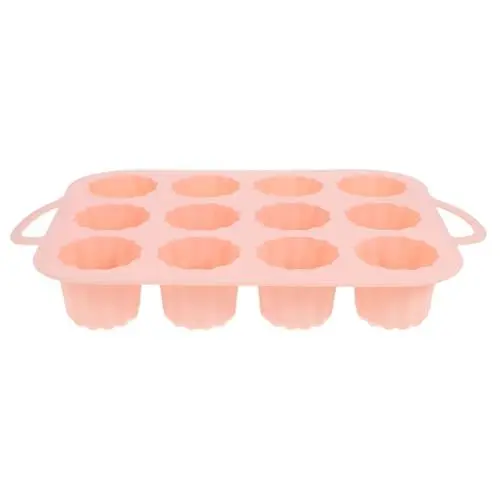 Produktbild: Cabilock 12-tassen-muffinform Aus Silikon Antihaftbeschichtete Muffinformen Leicht Zu Lösen Spülmaschinenfestes Silikon Und Cupcake-formen
