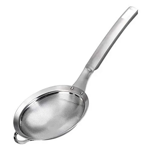 Produktbild: Cabilock Nudeln Feinmaschig Küchensieb Schauml?ffel Sieb Fein Seiher mit Griff Feinsieb Nudelsieb Abseihl?ffel Abtropfsieb Feinmaschensieb für Salat Spaghetti Sch?pfl?ffel