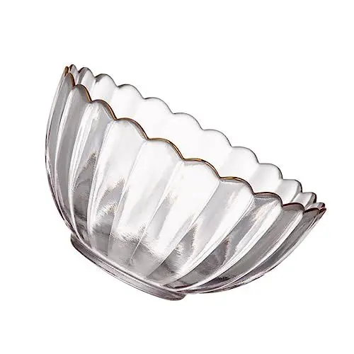 Produktbild: Cabilock Nudelschale 1 Stück Backschüssel Klare Dessertbehälter Mikrowelle Nudeldekor Glas-Dessertschalen Kristall-Servierschüssel Glas-Servierschüssel Haushaltsgeschirr Saucenschalen