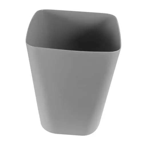 Produktbild: Cabilock Quadratischer Offener Mülleimer Katzentoiletten Mülleimer Großer Mülleimer Müllcontainer Küchen Badezimmer Mülleimer Büro Mülleimer Kleiner