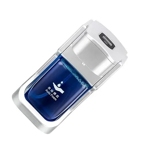 Produktbild: Cabilock Sauberere Hand Automatischer Flüssigkeitsspender Automatischer Sprühspender Hand Saubere Hand Induktions-handreiniger Batterie Sauberes Händewaschen Sensor Handwärmer Silver