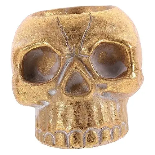 Produktbild: Cabilock Kerzenhalter Aus Kunstharz Mit - Für Halloween Skelett-Dekoration Für Partys Zu Hause