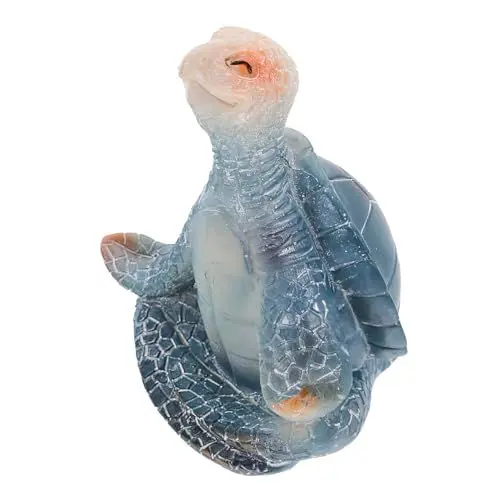 Produktbild: Cabilock Schildkrötenverzierung Dekorativen Hof Schmücken Meditationsdekor Meeresschildkröte Tierskulptur Schildkröte Dekorationsartikel Gartenschildkrötenskulpturen Harz