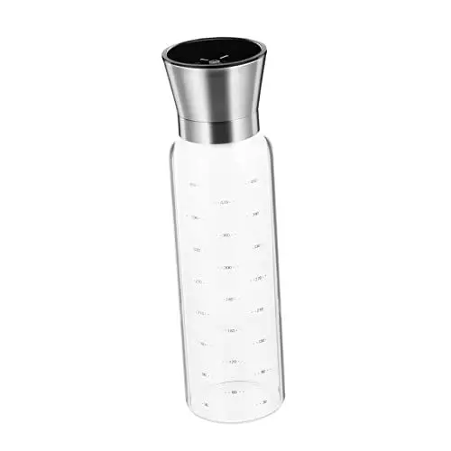 Produktbild: Cabilock Edelstahl-set Manuelle Pfeffermühle Verdickter Glas-pfefferstreuer Für Küchensalz Und Sets