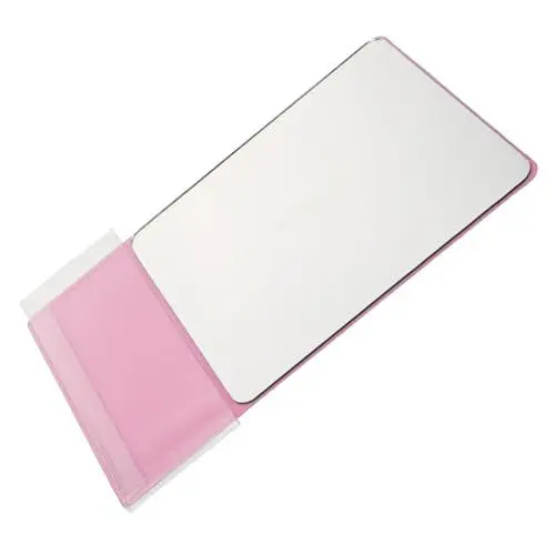 Produktbild: Cabilock Schrankspiegel Ankleidespiegel schwenkbarer Schminkspiegel Standspiegel Mehrzweckspiegel Schminktischspiegel Schließfach-Magnetspiegel Kleiner magnetischer Spiegel Glas Rosa