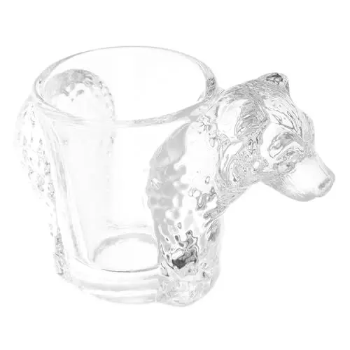 Produktbild: Cabilock Tierisches Weinglas Klare Teetassen Kleine Gläser Schnapsgläser Klare Tassen Schnapsglas Süße Tassen Kawaii Kaffeetasse Tequila-gläser Spirituosen Gläser Teegläser Transparent