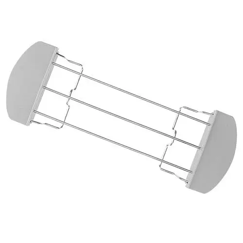 Produktbild: Cabilock Toasthalter Toastständer Edelstahl Brötchenaufsatz für Toaster Aufsatz Ersatz Brotregal Sandwich Rack Holder Halter Brot Brötchen Ständer Laib Scheibenhalter Grill Wärmeständer