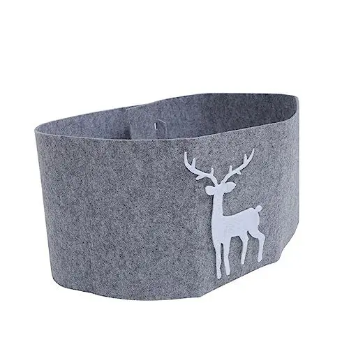 Produktbild: Cabilock Weihnachtsbaumrock Traumdeko Weihnachtsbaumkorb weihnachtsbaumschürze weihnachtsbaumdecke Weihnachtsschürze weißer Rock Weihnachtsbaumdekoration Elchbaumhalsband pp gefühlt Karton
