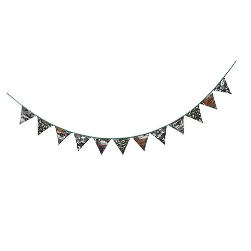 Produktbild: Cabilock Wimpelfahnen Wimpelbanner Banner Girlande Ammer Girlande Fotohintergründe Flaggen-Banner Hochzeitszubehör Aus Baumwolle Hochzeitsgirlande Hochzeitsbanner Hochzeitsbedarf Kind
