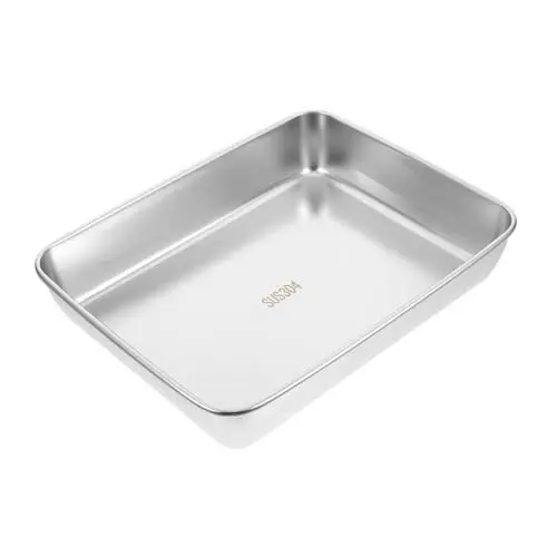 Produktbild: Cabilock Brotbackform Quadratische Pfanne Deckel Backblech Brotlaib Tiramisu Kuchenform Kuchenform