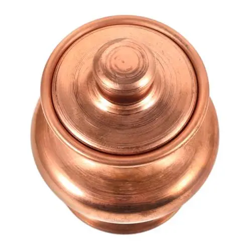 Produktbild: Cabilock rote Kupfervase Buddha-Anbetungsbecher Weihwasserflaschen Buddha-Wasserbecher Astrologie-Platte kupferflasche geschenkartikel Buddha bietet an Buddhismus verankert Flasche