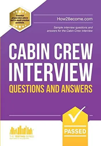 Produktbild: Cabin Crew Interview Questions and Answers: Sample interview questions and answers for the Cabin Crew interview