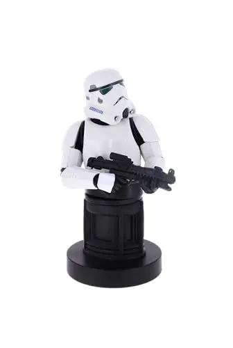 Produktbild: Cable Guys - Star Wars Imperial Stormtrooper Gaming Accessories Holder & Phone Holder for Most Controller (Xbox, Play Station, Nintendo Switch) & Phone