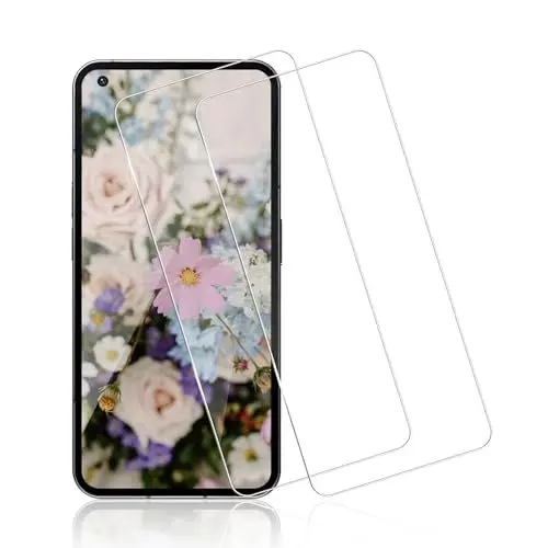 Produktbild: Cable Leader Schutzfolie für Panzerglas für Nothing Phone 1 5G, 9H Härte Schutzglas, 0 Staub & Blasen, 2,5D Kanten Panzerfolie für Nothing Phone 1, 2 Stück Ultra-klar Nothing Phone 1 Displayschutz