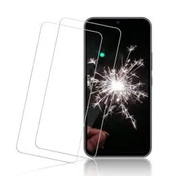 Produktbild: Cable Leader Schutzfolie für Panzerglas für Samsung Galaxy A34 5G, Hohe Auflösung 9H Härte 2.5D A34 Schutzglas, Anti-Staub, Anti-Fingerprint, Hohe Klarheit Anti-Öl A34 Displayschutzfolie-2 Stück