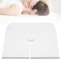 Produktbild: CACAZI Massage-Gesichtswiegenbezüge, 100 Stück Einweg-Gesichtsauflagen-Abdeckungstücher aus weichem Vliesstoff für Massagetisch- und Massagebank-Kopfstützen