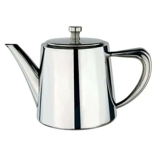 Produktbild: Café Olé DW-013 Derwent Teekanne, Edelstahl, 330 ml, 1 Tasse, hochglanzpoliert, Silber