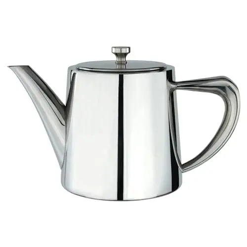 Produktbild: Café Olé DW-035 Derwent Teekanne, Edelstahl, 900 ml, 3 Tassen, hochglanzpoliert