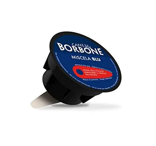 Produktbild: Caffè Borbone Kaffeekapseln, Blaue Kaffeemischung - 90 Stücke (6 Packungen zu 15 Kapseln) - Kompatibel mit Kaffeemaschinen der Marke Nescafè®* Dolce Gusto®*