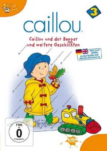Produktbild: Caillou 3 - Caillou und der Bagger und weitere Geschichten