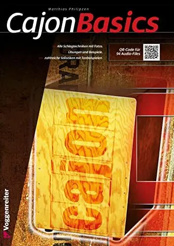 Produktbild: Cajon Basics: Alle Schlagtechniken mit Fotos, Übungen und Beispiele, zahlreiche Stilistiken mit Tonbeispielen