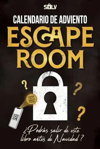 Produktbild: Calendario de Adviento Escape Room: Libro para adultos con 24 enigmas interactivos para resolver antes de Navidad (Libros Escape Room 2.0)