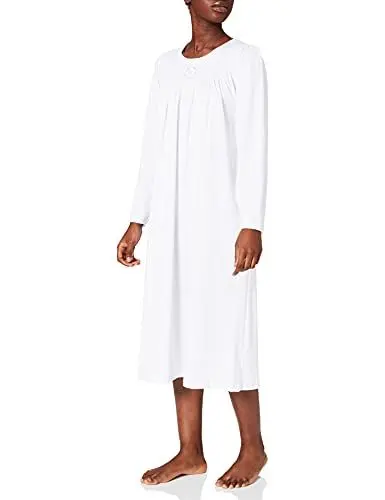 Produktbild: Calida Damen Soft Cotton Nachthemd, Weiß, 40-42