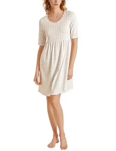 Produktbild: CALIDA Favourites Babydoll Damen, Babydoll, feiner Nadelzug, strapazierfähig, mit Spitze