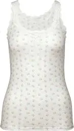 Produktbild: CALIDA Toujours Print Tank-Top Damen, mit Nadelstreifen-Optik
